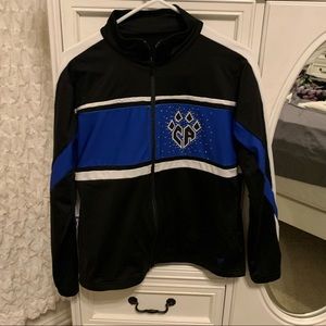 Cheer Athletics warm up jacket